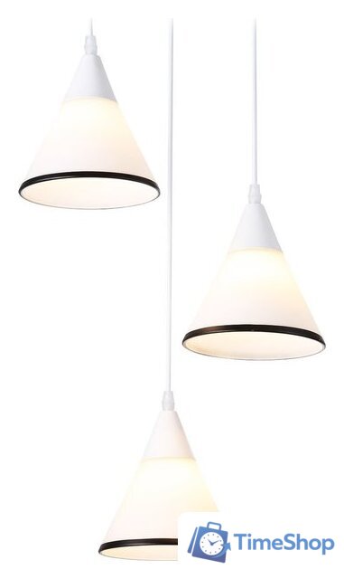 Подвесная люстра Ambrella light Traditional TR3167/3 WH/BK (белый/черный) - Изображение №3 — Интернет-магазин Time-Shop