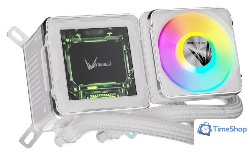 Система жидкостного охлаждения для процессора Formula Cryo Wing Digi 360 (белый) - Изображение №3 — Интернет-магазин Time-Shop