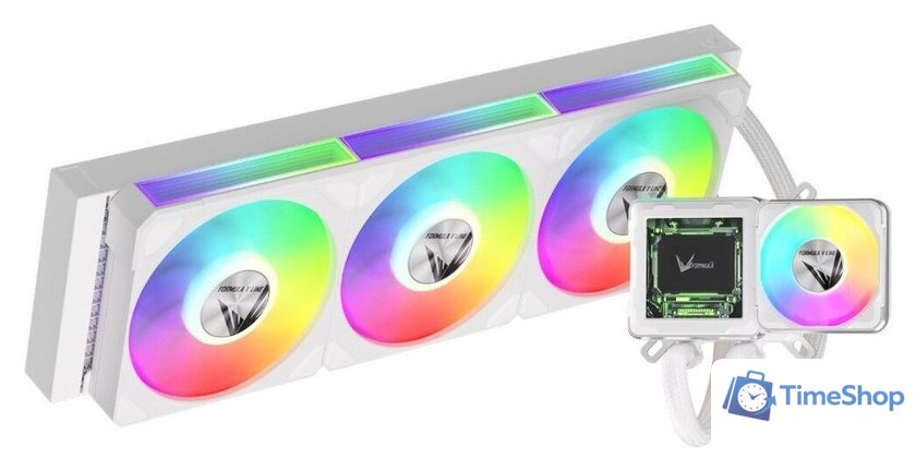 Система жидкостного охлаждения для процессора Formula Cryo Wing Digi 360 (белый) - Изображение №2 — Интернет-магазин Time-Shop