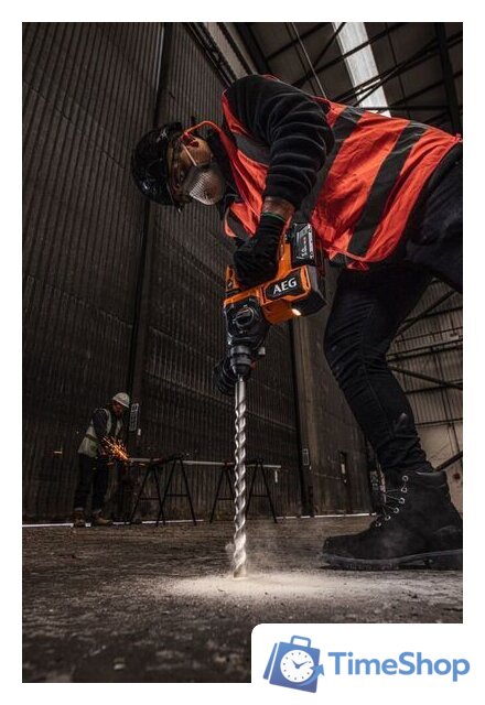 Перфоратор AEG Powertools BBH18BL2-502C 4935492343 (с 2-мя АКБ, кейс) - Изображение №9 — Интернет-магазин Time-Shop