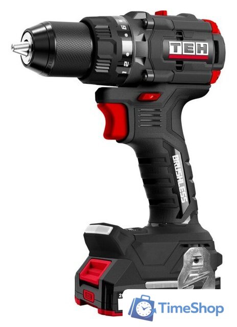 Дрель-шуруповерт TEH TDBL1020-2B (с 2-мя АКБ, кейс) - Изображение №1 — Интернет-магазин Time-Shop