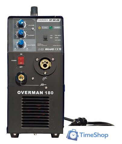 Сварочный инвертор AuroraPRO Overman 180 - Изображение №3 — Интернет-магазин Time-Shop