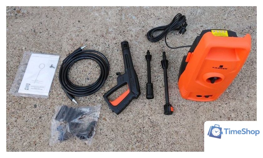 Мойка высокого давления Carver CW-1400A - Изображение №2 — Интернет-магазин Time-Shop