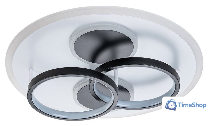 Припотолочная люстра Escada 10235/4LED Round (черный/белый) - Изображение №2 — Интернет-магазин Time-Shop