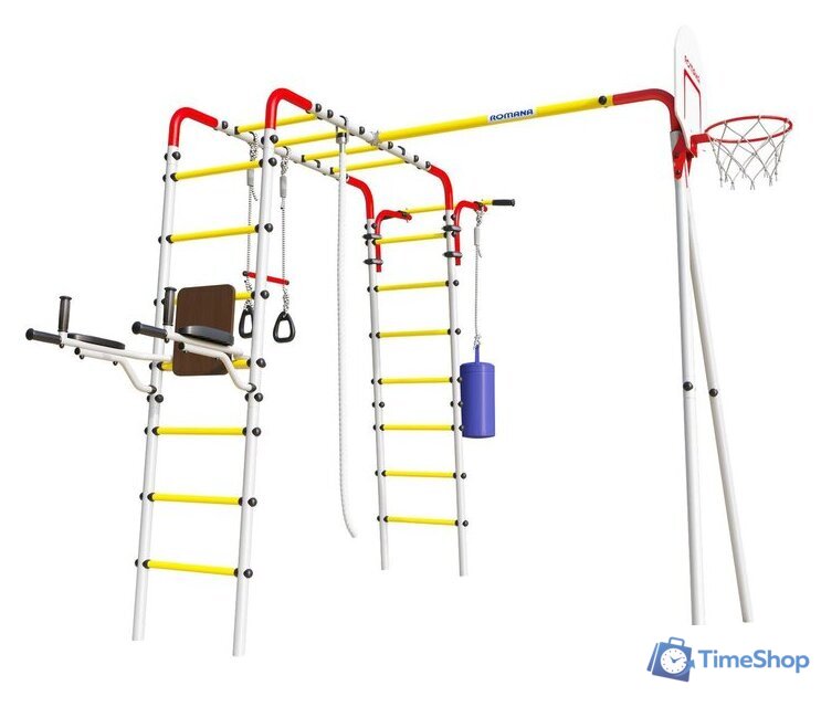 Детский спортивный комплекс Romana Fitness 103.20.05 (без качелей) - Изображение №1 — Интернет-магазин Time-Shop