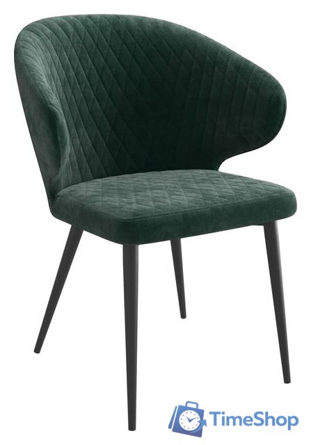 Стул с подлокотниками Мамадома Rob b10 (Green Lux\черный) - Изображение №1 — Интернет-магазин Time-Shop