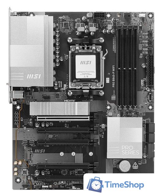Материнская плата MSI Pro B840-P WiFi - Изображение №1 — Интернет-магазин Time-Shop