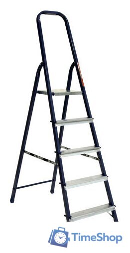 Лестница-стремянка Алюмет cтальная из профиля 30х20мм M8305 - Изображение №1 — Интернет-магазин Time-Shop