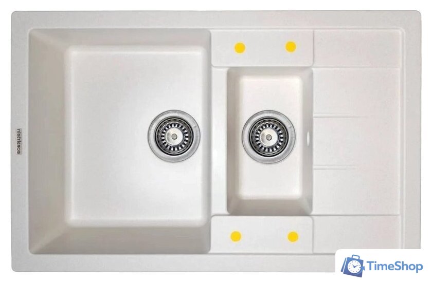 Кухонная мойка Ecoshtein Rechteck 781.5 (латте) - Изображение №1 — Интернет-магазин Time-Shop