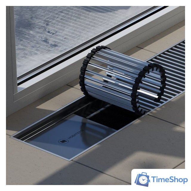 Внутрипольный конвектор Новатерм НТ-В-07/20/160 (алюминий) - Изображение №6 — Интернет-магазин Time-Shop