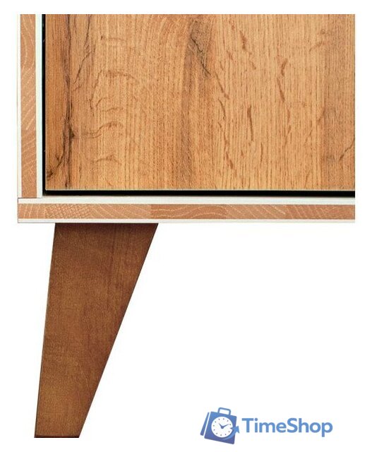 Полка Неман мебель Сканди МН-036-05 (дуб вотан/белый) - Изображение №4 — Интернет-магазин Time-Shop