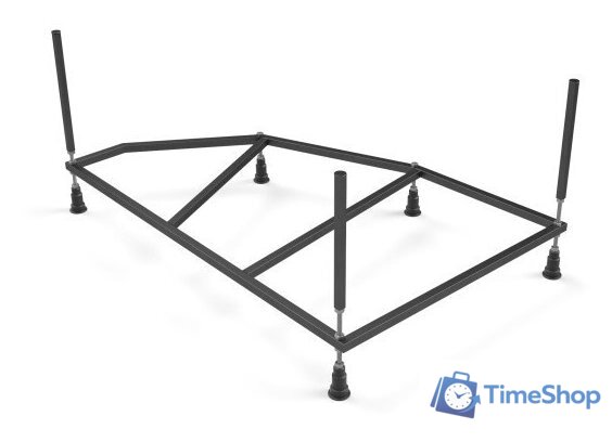 Ванна Cersanit Joanna 140x90 R (с каркасом) - Изображение №5 — Интернет-магазин Time-Shop