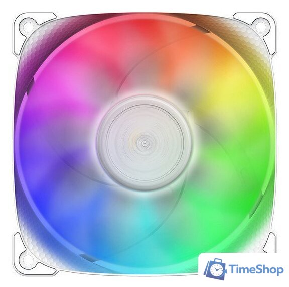 Вентилятор для корпуса Geometric Future Squama 2501 ARGB (белый) - Изображение №1 — Интернет-магазин Time-Shop