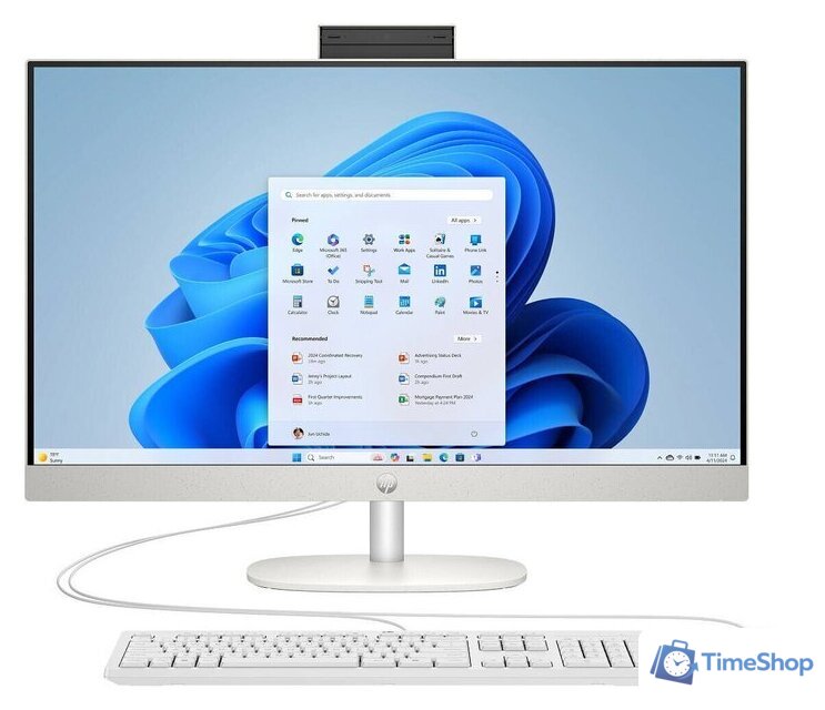 Моноблок HP 27-cr2043nh D30C6EA - Изображение №1 — Интернет-магазин Time-Shop