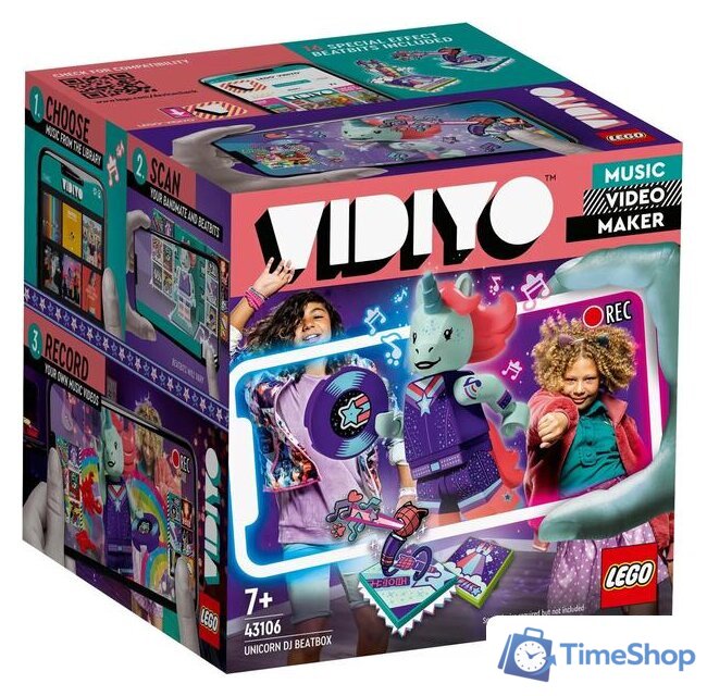 Конструктор LEGO Vidiyo 43106 Битбокс Диджея Единорога - Изображение №1 — Интернет-магазин Time-Shop