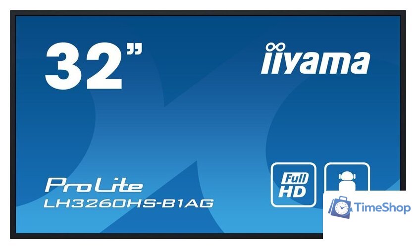 Информационная панель iiyama ProLite LH3260HS-B1AG - Изображение №1 — Интернет-магазин Time-Shop
