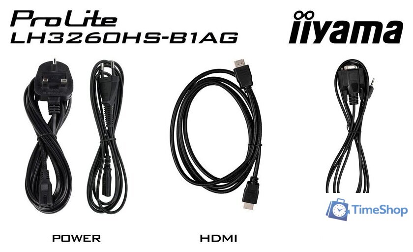 Информационная панель iiyama ProLite LH3260HS-B1AG - Изображение №20 — Интернет-магазин Time-Shop