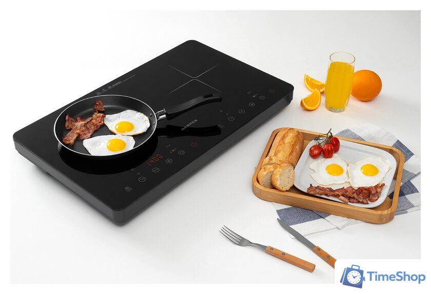 Настольная плита Harper HIC-201 - Изображение №6 — Интернет-магазин Time-Shop