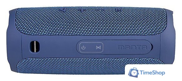 Беспроводная колонка Manta SPK130GO (синий) - Изображение №3 — Интернет-магазин Time-Shop