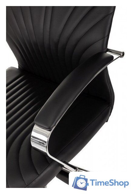 Офисное кресло Бюрократ CH-610SL-Lux (черный, экокожа) - Изображение №6 — Интернет-магазин Time-Shop