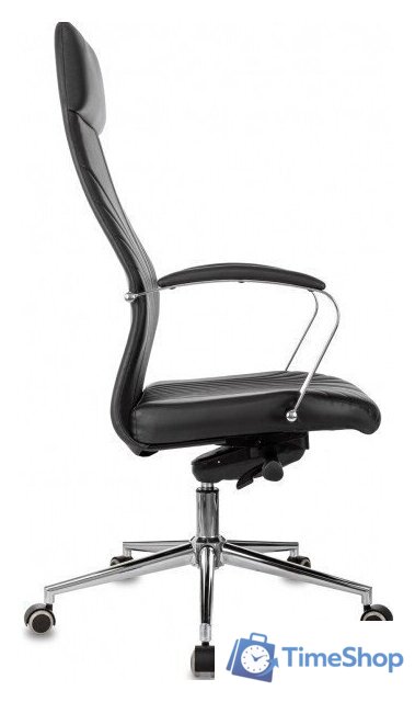 Офисное кресло Бюрократ CH-610SL-Lux (черный, экокожа) - Изображение №4 — Интернет-магазин Time-Shop