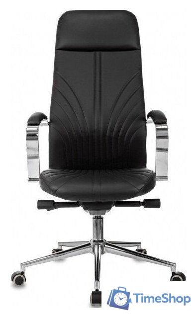 Офисное кресло Бюрократ CH-610SL-Lux (черный, экокожа) - Изображение №2 — Интернет-магазин Time-Shop