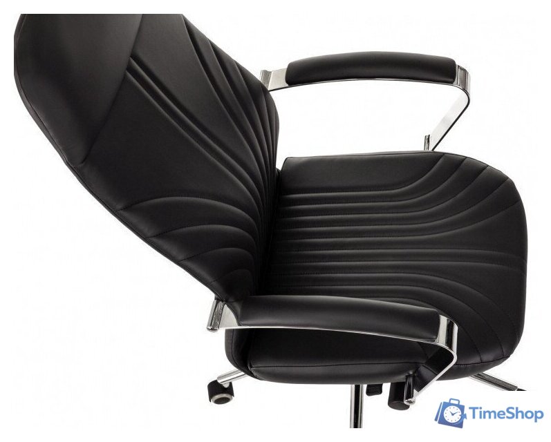 Офисное кресло Бюрократ CH-610SL-Lux (черный, экокожа) - Изображение №10 — Интернет-магазин Time-Shop