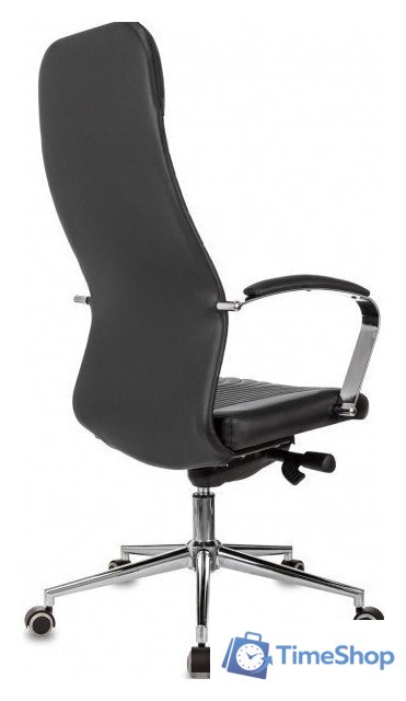 Офисное кресло Бюрократ CH-610SL-Lux (черный, экокожа) - Изображение №5 — Интернет-магазин Time-Shop