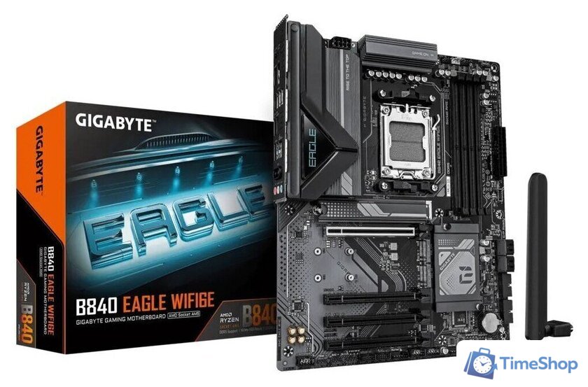 Материнская плата Gigabyte B840 Eagle WiFi6E - Изображение №4 — Интернет-магазин Time-Shop