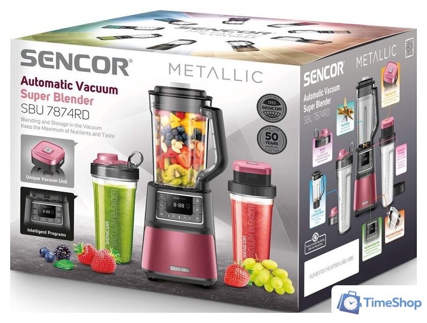 Стационарный блендер Sencor SBU 7874RD - Изображение №31 — Интернет-магазин Time-Shop
