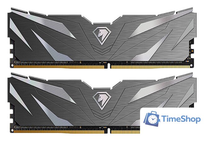 Оперативная память Netac Shadow II Black 2x16ГБ DDR4 3200МГц NTSWD4P32DP-32K - Изображение №1 — Интернет-магазин Time-Shop