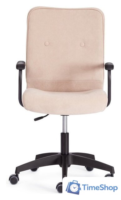 Офисное кресло TetChair Wind флок (бежевый) - Изображение №1 — Интернет-магазин Time-Shop