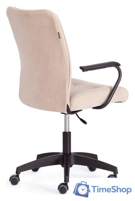 Офисное кресло TetChair Wind флок (бежевый) - Изображение №3 — Интернет-магазин Time-Shop