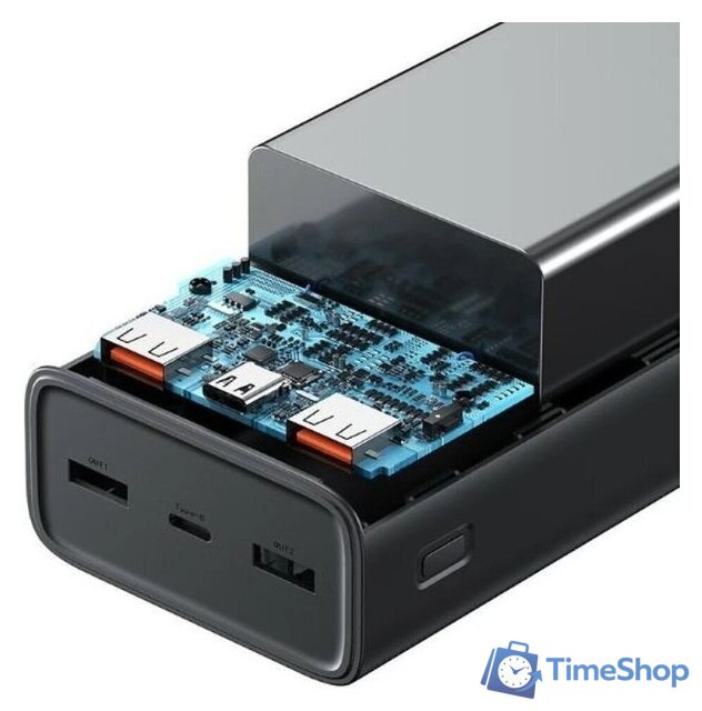 Внешний аккумулятор Usams CD185 PB68 30000mAh (черный) - Изображение №3 — Интернет-магазин Time-Shop