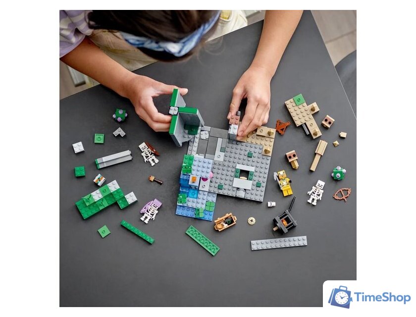 Конструктор LEGO Minecraft 21189 Подземелье скелета - Изображение №2 — Интернет-магазин Time-Shop