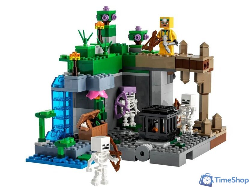 Конструктор LEGO Minecraft 21189 Подземелье скелета - Изображение №4 — Интернет-магазин Time-Shop
