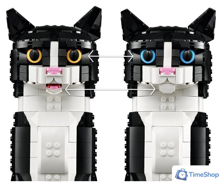 Конструктор LEGO Ideas 21349 Кот в смокинге - Изображение №4 — Интернет-магазин Time-Shop