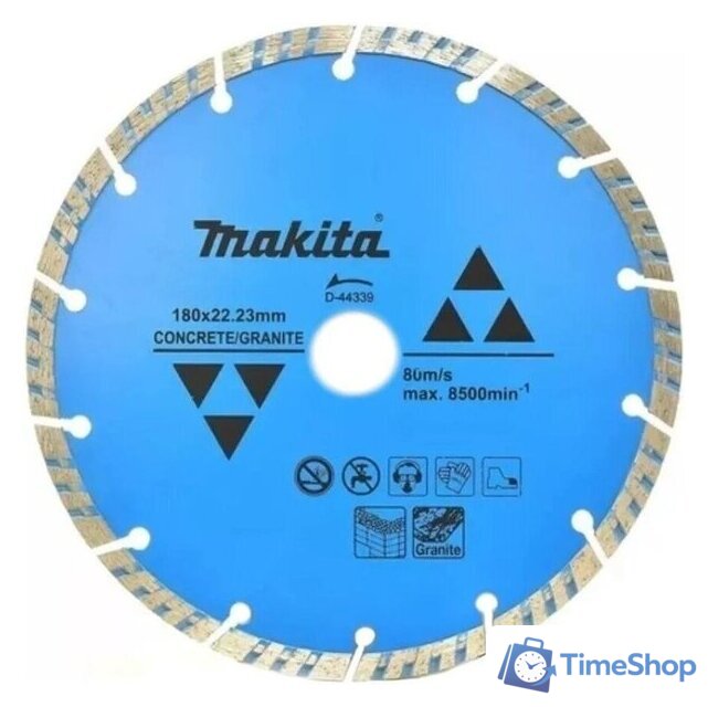 Отрезной диск алмазный  Makita D-44339 - Изображение №1 — Интернет-магазин Time-Shop