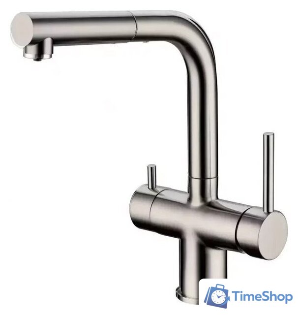Смеситель Grocenberg GB4097 (никель) - Изображение №1 — Интернет-магазин Time-Shop