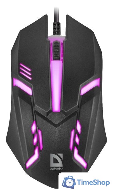 Мышь Defender Cyber MB-560L (черный) - Изображение №1 — Интернет-магазин Time-Shop