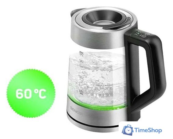 Электрический чайник Sencor SWK 1795SS - Изображение №3 — Интернет-магазин Time-Shop