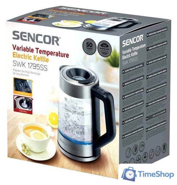 Электрический чайник Sencor SWK 1795SS - Изображение №19 — Интернет-магазин Time-Shop