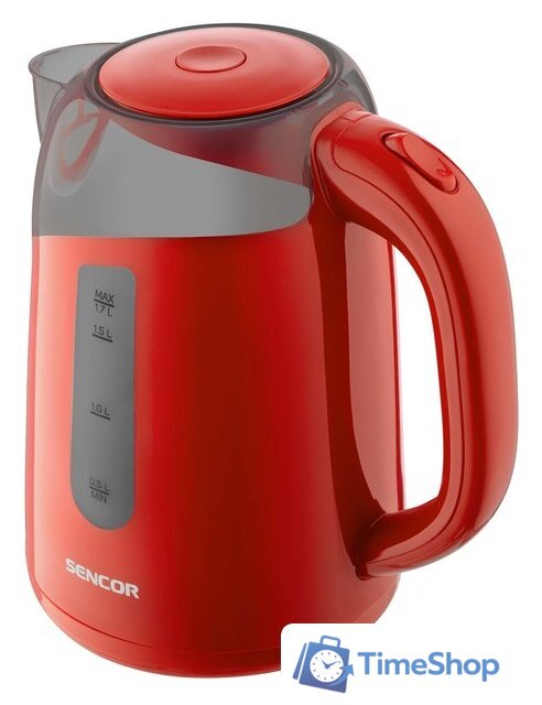 Электрический чайник Sencor SWK 1704RD - Изображение №1 — Интернет-магазин Time-Shop