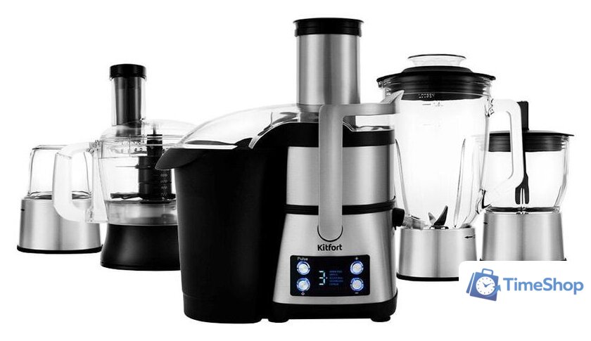 Кухонный комбайн Kitfort KT-1395 - Изображение №1 — Интернет-магазин Time-Shop