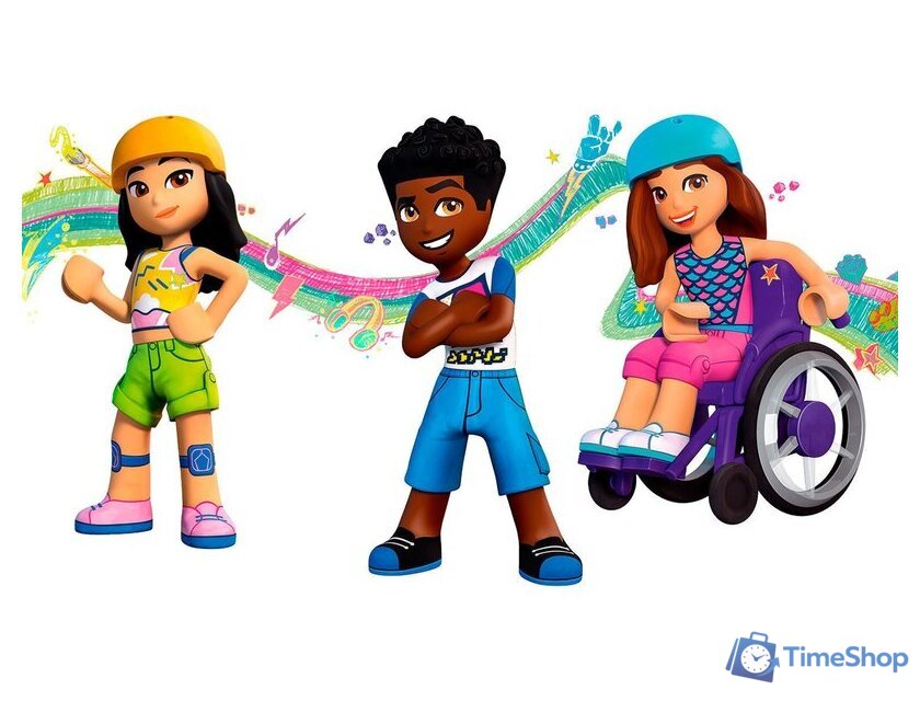 Конструктор LEGO Friends 41751 Скейт-парк - Изображение №8 — Интернет-магазин Time-Shop
