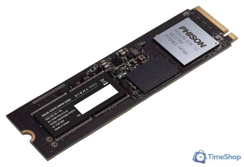 SSD Digma Pro Top P6 1TB DGPST5001TP6T4 - Изображение №1 — Интернет-магазин Time-Shop