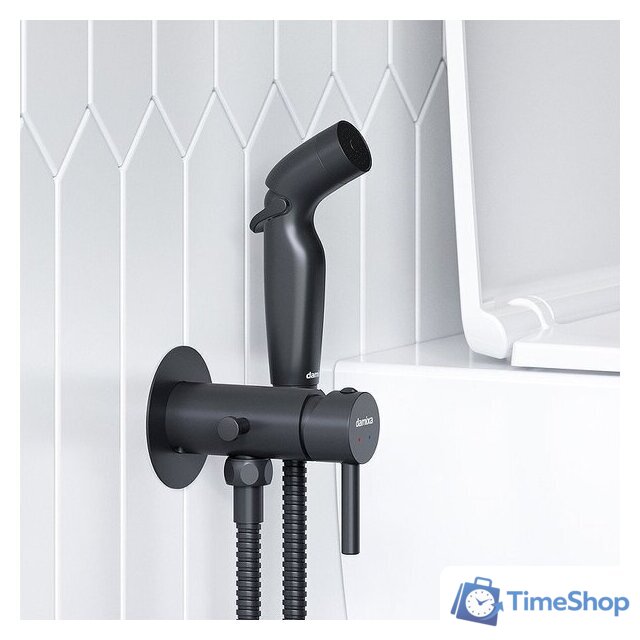Гигиенический душ Damixa Option 211000300 (черный) - Изображение №2 — Интернет-магазин Time-Shop