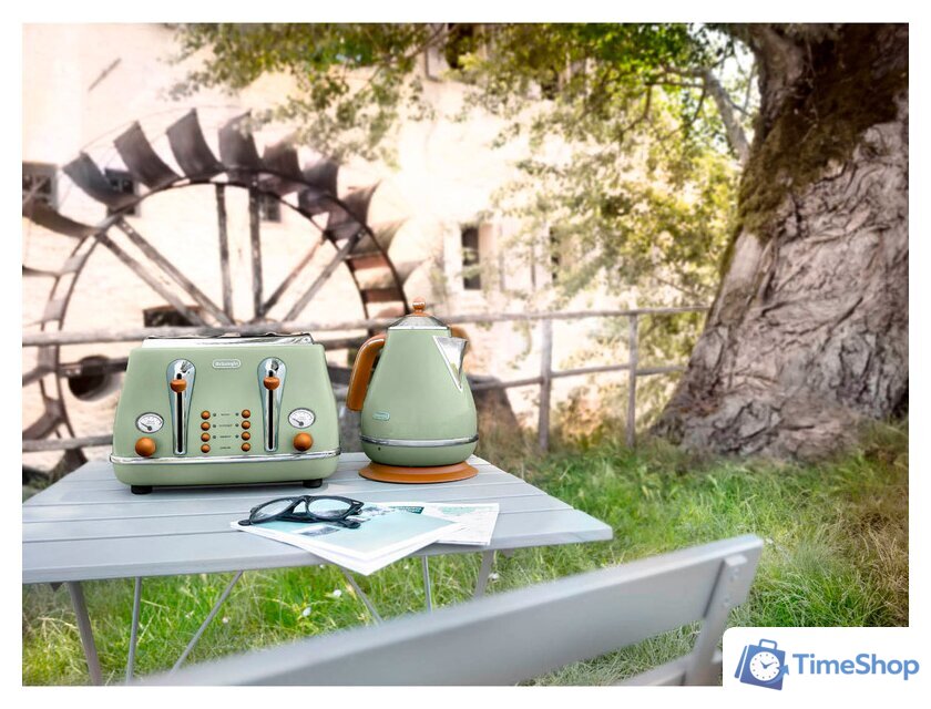 Электрический чайник DeLonghi KBOV 2001.GR - Изображение №9 — Интернет-магазин Time-Shop