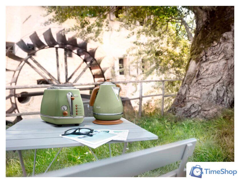 Электрический чайник DeLonghi KBOV 2001.GR - Изображение №8 — Интернет-магазин Time-Shop