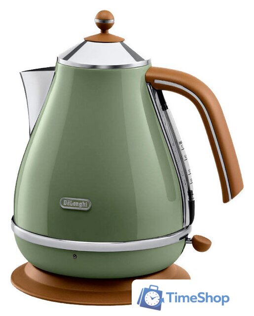 Электрический чайник DeLonghi KBOV 2001.GR - Изображение №4 — Интернет-магазин Time-Shop